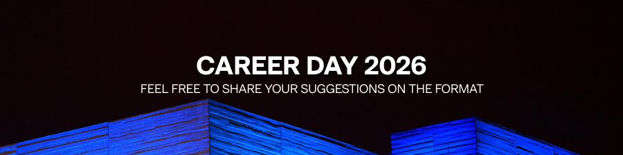 Tap the banner and share your suggestions for Career Day 2026